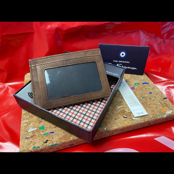 Ben Sherman Other - Ben Sherman Leather RFID Card Case